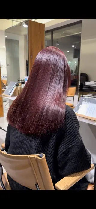 ロング カラー 各務原/カラー/ブリ ーチお任せください!のヘアスタイル