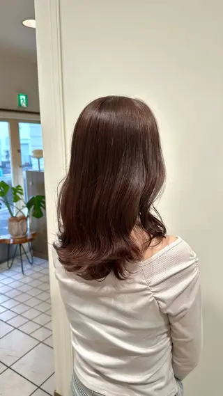 セミロング カラー 🎀 RUNA🎀のヘアスタイル
