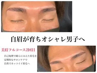 メンズ アイブロウ 【eye.C代表】 山田佳菜のマツエク・マツパデザイン