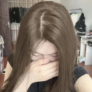 ロング カラー 🤍上品韓国ガーリー 🤍ひとみ🤍のヘアスタイル