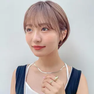 ショート itsuki レディース練習のヘアスタイル