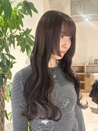 ロング シェアサロンコネクト所属・Chiho/ 博多/パーマ/ボブのヘアスタイル