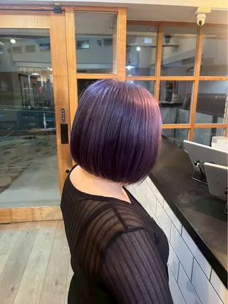 ミディアム 宮崎 稚世のヘアスタイル