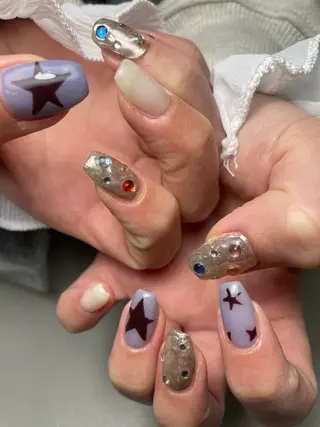 セミロング Nail Salon Ｏｌｕ.のネイルデザイン