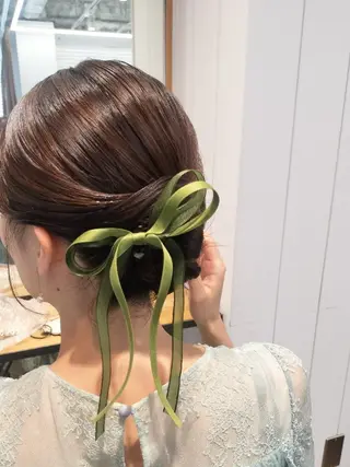 ヘアアレンジ ほんま ひろみのヘアスタイル