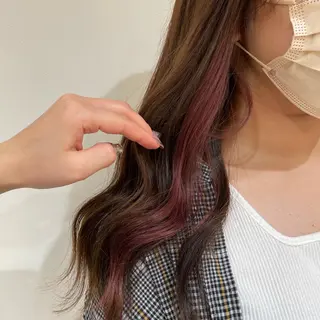 ロング カラー 透明感カラー/ 韓国風🌿RIKOのヘアスタイル