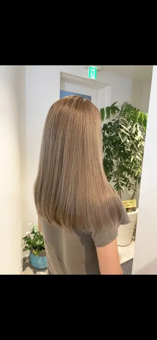 ロング カラー hayaka todaのヘアスタイル