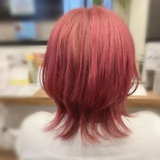 ミディアム カラー 高橋 春菜のヘアスタイル
