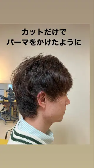 ショート カラー メンズ 横田 尚登のヘアスタイル