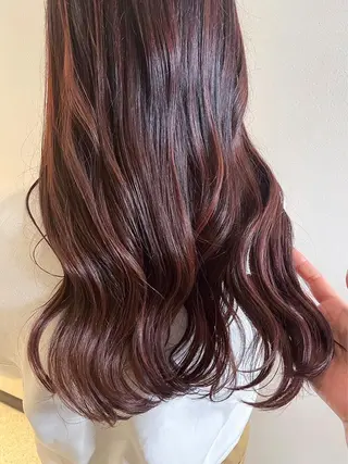 ロング カラー 天王寺美容室/カット モデル募集/miiaのヘアスタイル