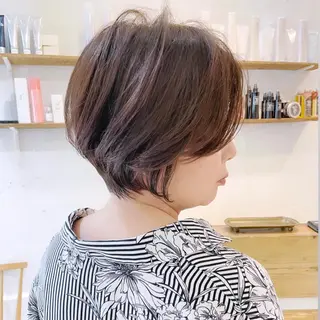 ショート 表参道/大人ショート カットモデル募集⭐︎のヘアスタイル