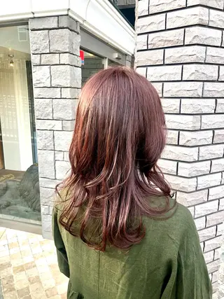 ミディアム La fith hair rond 立川店所属・kyosuke 透明感カラーのヘアスタイル