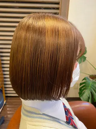 ショート カラー liL hair lounge所属・liL  hair サトウリョウタのヘアスタイル