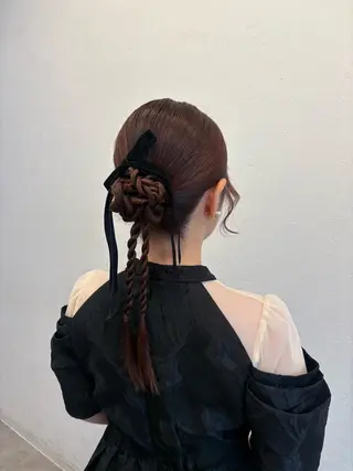 ヘアアレンジ suzu🍒 luxbeのヘアスタイル