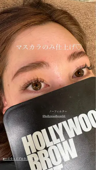 アイブロウ Ummi所属・肌管理／眉毛．まつ毛 陽子の眉毛・アイブロウイメージ