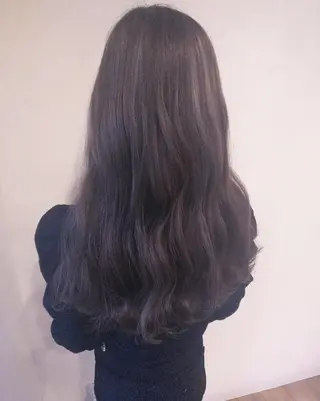 ロング カラー JIL BLAN 京都所属・RU RIのヘアスタイル