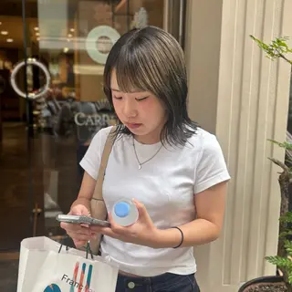 ミディアム 芦刈 咲来のヘアスタイル