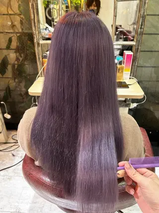 ロング カラー 6Dエクステ板橋店所属・エクステ 吉沢のヘアスタイル