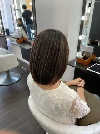 ミディアム カラー 髪質改善FORMA 💫S.Katohのヘアスタイル