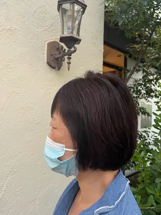 ショート MYA 🤍kanaのヘアスタイル