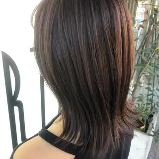 セミロング NYLON. 柏店所属・お悩み解決美容師🩷 ♠️ベテランそめやのヘアスタイル