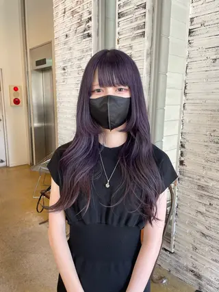 ロング アイブロウリフト パーマモデル/はなのヘアスタイル