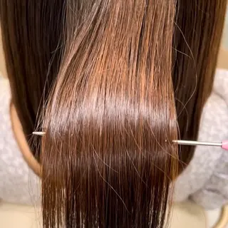 ミディアム rio￤ブラウン￤暗 髪￤縮毛矯正🌙のヘアスタイル