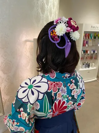 ミディアム すみす🎀ヘアメ/ 艶カラー/エクステのヘアスタイル