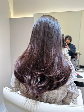 ロング 西宮ガーデンズ k-two土田陸登のヘアスタイル