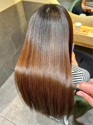 ロング [自由が丘]ハヤカワ /縮毛矯正/髪質改善のヘアスタイル