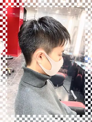 ショート メンズ Annon プライベートサロンのヘアスタイル