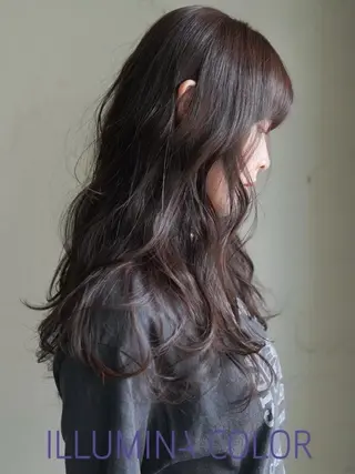 ロング カラー あやね 🎀 大濠のヘアスタイル