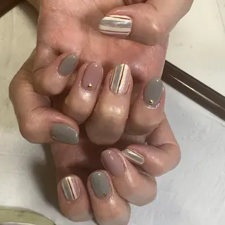 ネイル ネイルPetit Ribbonのネイルデザイン