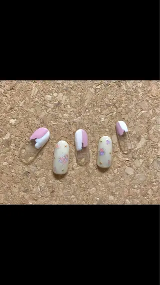 ネイル 'mm所属・'mm  (ミリ) ＭＡＮＡＭＩのネイルデザイン