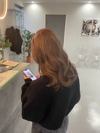 カラー scene あゆなのヘアスタイル