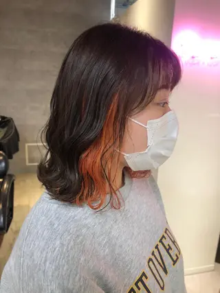 ミディアム カラー 🪞個室サロン/韓国 艶髪/keito🪞のヘアスタイル