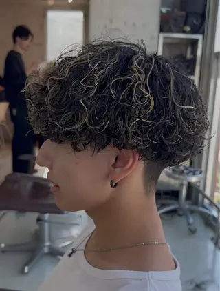 カラー パーマ fifth 山本慎人のヘアスタイル