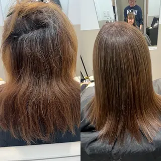 セミロング カラー パーマ SALOWIN神戸三宮Suite店所属・三宮白髪縮毛矯正 美髪特化★神田のヘアスタイル