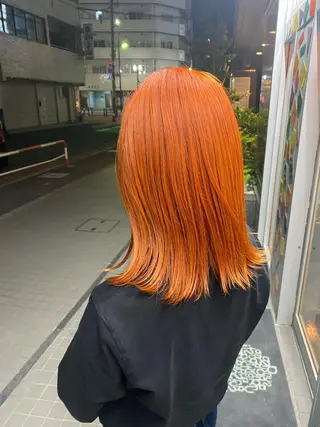 セミロング カラー Riganuts池袋 Hayato✂︎のヘアスタイル