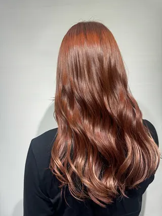 ロング カラー beaute錦糸町 🦖⋆͛yuka💚のヘアスタイル