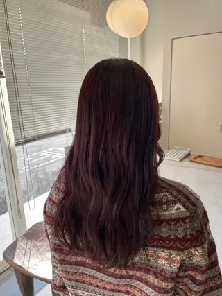 ロング カラー 篠原 若奈のヘアスタイル