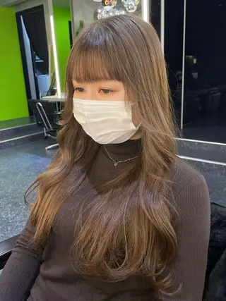 ロング hair salon Lihina所属・韓国ヘア🇰🇷 FUMINAのヘアスタイル