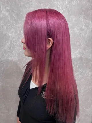 ロング カラー 鹿児島 天文館 Colore凜のヘアスタイル