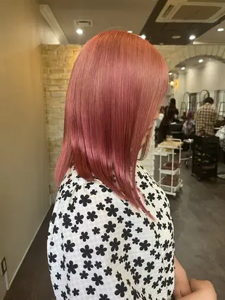 ミディアム カラー🫧アレンジ 🎀REIMIのヘアスタイル