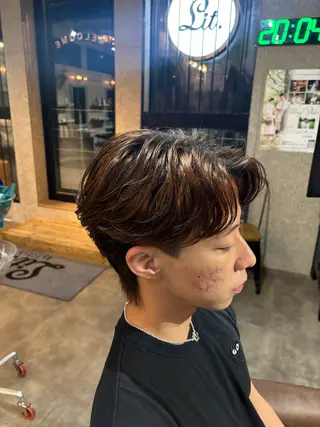 ショート パーマ Lit.by.fifth所属・litbyfifth 末吉海里のヘアスタイル