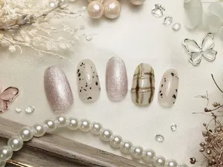 ミディアム プティリボン 武蔵小金井店のネイルデザイン