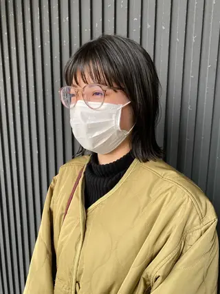 ショート 鈴木/ヘアアレンジ/ カット/グレイカラーのヘアスタイル