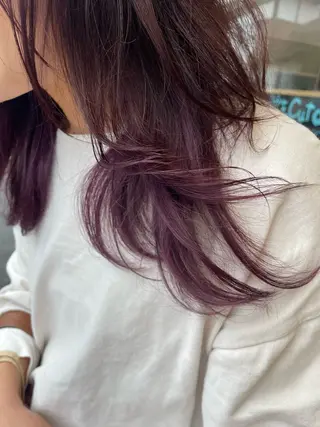 カラー SALON DE KIKUCHI 本店所属・菊池 栄里奈のヘアスタイル