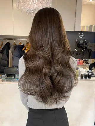 ロング カラー 横浜/レイヤーカット /韓国ヘア/佐藤記正のヘアスタイル