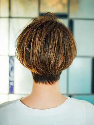 ショート カラー ルシエ吉祥寺所属・🥖牧野 純🥖のヘアスタイル